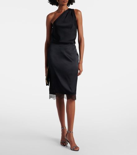 Jupe crayon en crêpe de soie mélangée - Tom Ford - Modalova