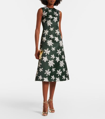 Robe midi Rumi à fleurs - Emilia Wickstead - Modalova