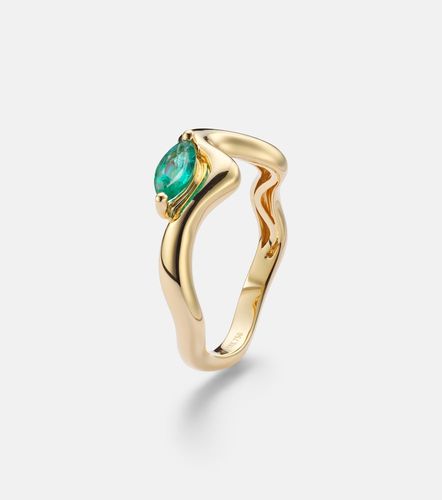 Bague Wave en or 18 ct (750/1000) et émeraude - Shay Jewelry - Modalova