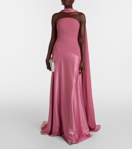Robe bustier Mae en satin - Solace London - Modalova