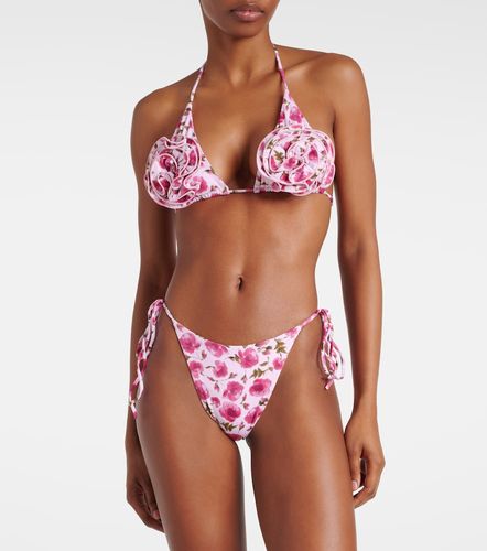 Culotte de bikini imprimée - Magda Butrym - Modalova