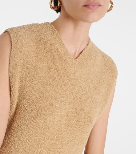 Pull sans manches en coton mélangé - Toteme - Modalova