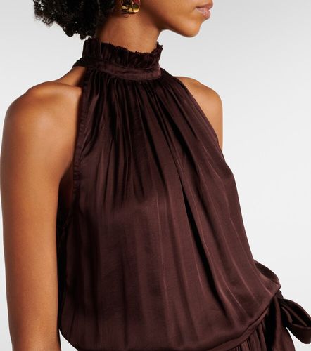 Robe Bianca en satin - Poupette St Barth - Modalova