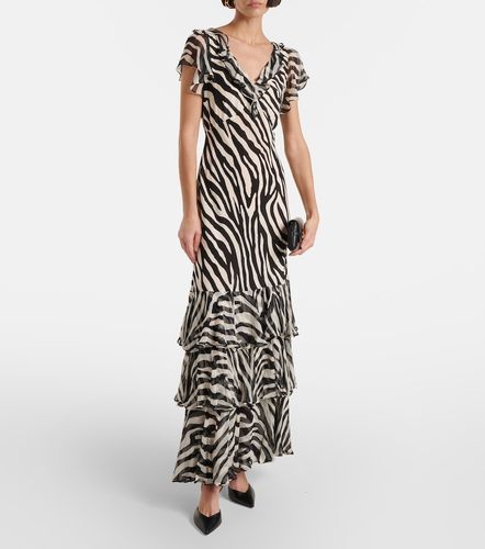 Rixo Robe longue Amelle en soie - Rixo - Modalova