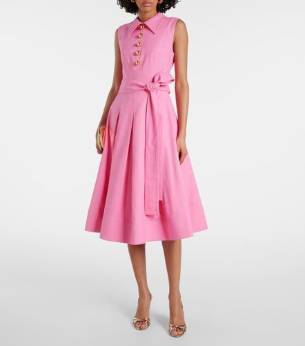 Robe midi à ceinture - Carolina Herrera - Modalova