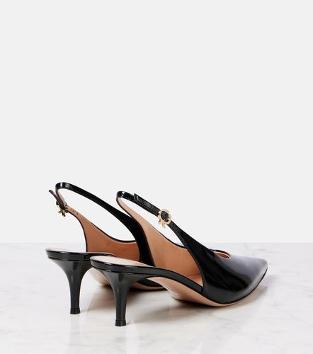 Escarpins slingback Robbie 55 en cuir verni - Gianvito Rossi - Modalova