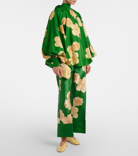 Alémais Blouse Sage en soie à imprimé floral - Alemais - Modalova