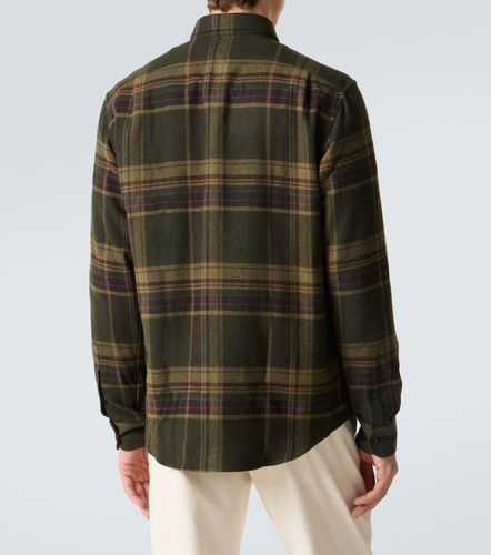 Chemise en cachemire à carreaux - Ralph Lauren Purple Label - Modalova