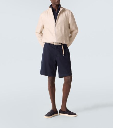 Polo brodé en coton - Brunello Cucinelli - Modalova