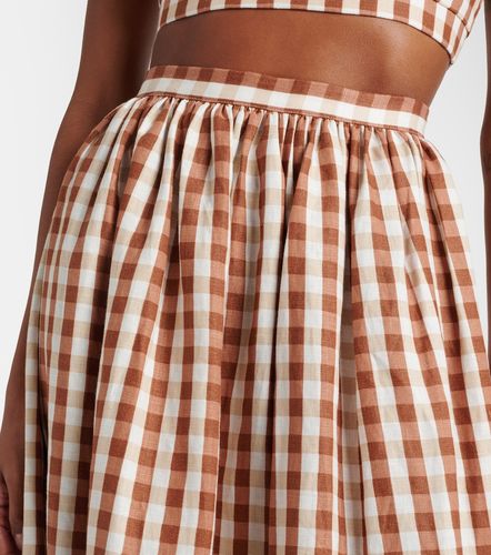 Faithfull Jupe midi Ida en lin - Faithfull - Modalova