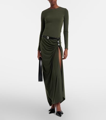 Coperni Robe longue drapé suspendu - Coperni - Modalova