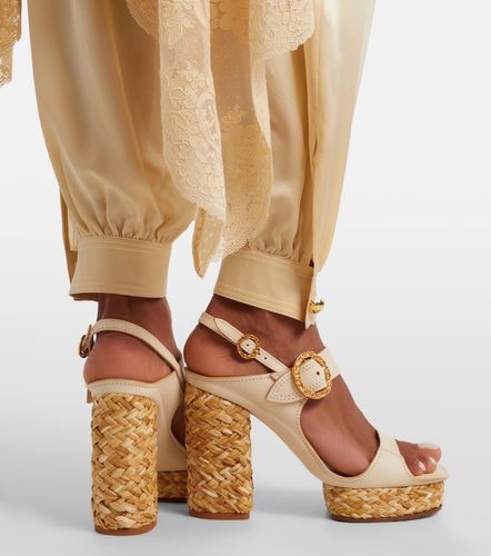 Zimmermann Sandales Talia en cuir - Zimmermann - Modalova