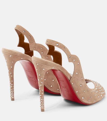 Sandales Nudes Degrachick en daim - Christian Louboutin - Modalova