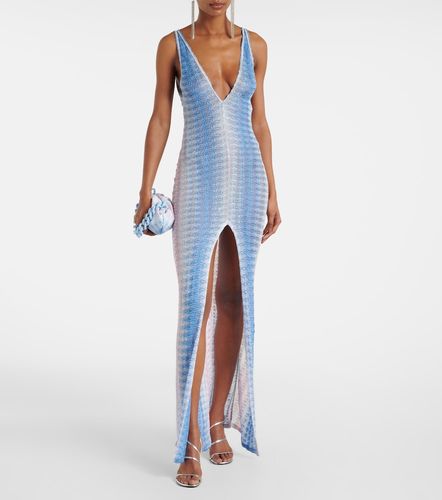 Missoni Robe longue Zigzag en lamé - Missoni - Modalova