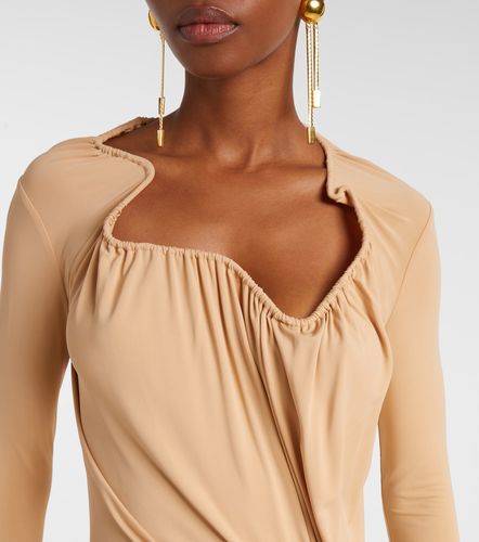 Robe longue asymétrique - Victoria Beckham - Modalova