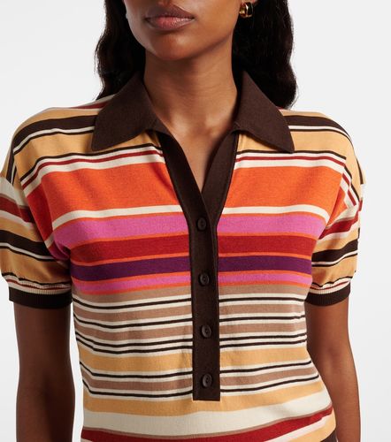 Faithfull Polo rayé Sable - Faithfull - Modalova