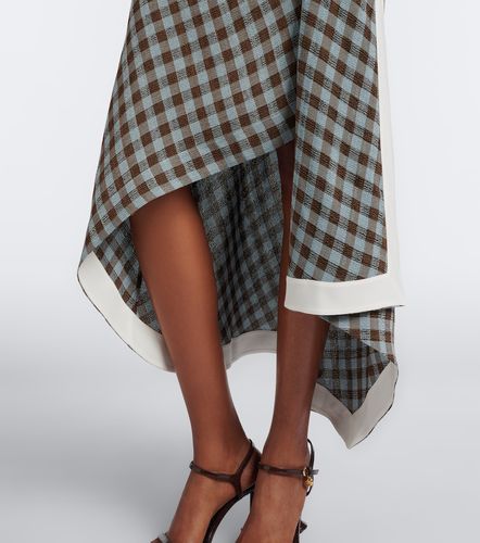 Robe asymétrique à motif Vichy - Loewe - Modalova