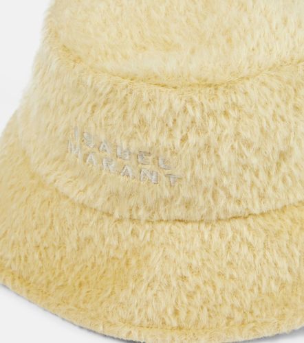 Chapeau bob Denji brodé en laine - Isabel Marant - Modalova