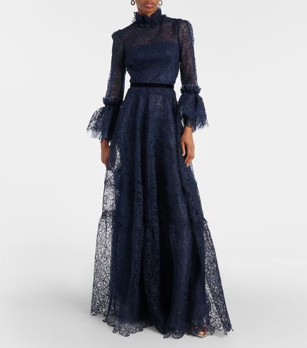 Costarellos Robe longue en dentelle - Costarellos - Modalova