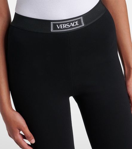 Versace Legging Greca Border - Versace - Modalova