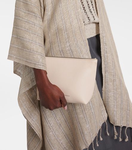 Pochette Small en cuir - Brunello Cucinelli - Modalova