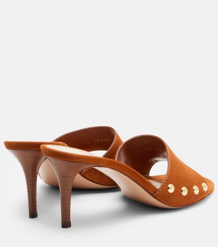 Mules Avelin en daim à ornements - Gianvito Rossi - Modalova