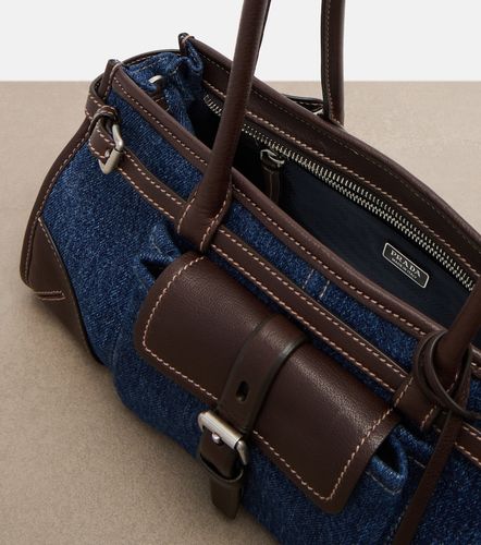 Sac Bonnie Medium en denim - Prada - Modalova