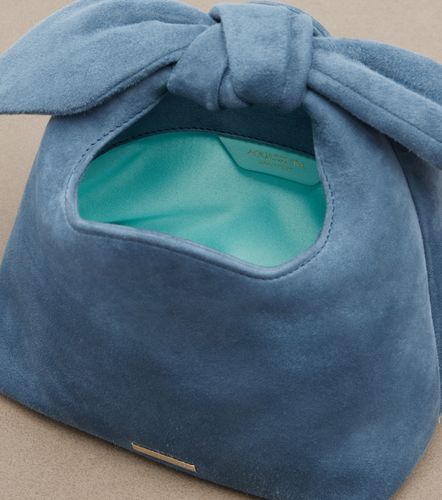 Aquazzura Sac Bow Tie Mini en daim - Aquazzura - Modalova