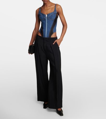Mugler Body en jean - Mugler - Modalova