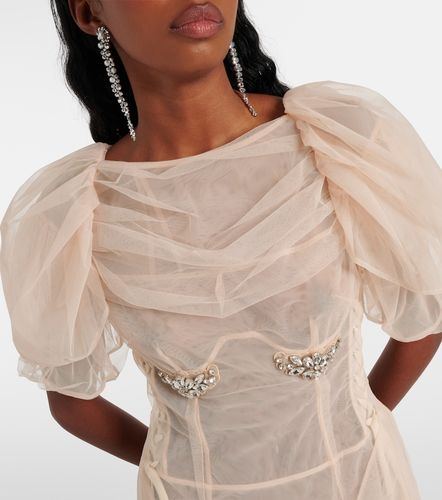 Simone Rocha Robe midi à ornements - Simone Rocha - Modalova
