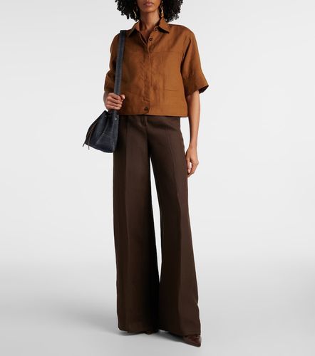 Max Mara Chemise raccourcie en lin - Max Mara - Modalova