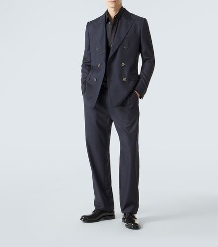 Pantalon droit en laine vierge - Dolce&Gabbana - Modalova