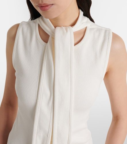 Top en coton mélangé à foulard - Lemaire - Modalova