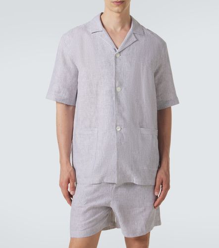Ensemble de pyjama en lin à rayures - Zegna - Modalova