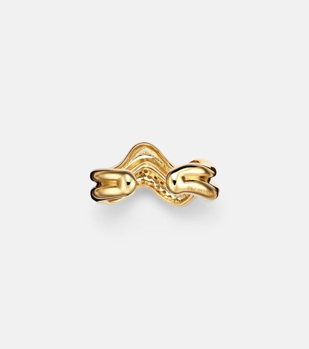 Boucle d'oreille unique en or 18 ct (750/1000) avec diamants - Shay Jewelry - Modalova