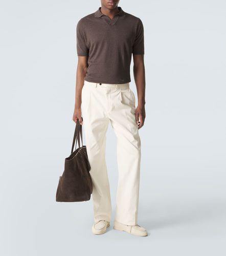 Thom Sweeney Polo en lin et coton - Thom Sweeney - Modalova