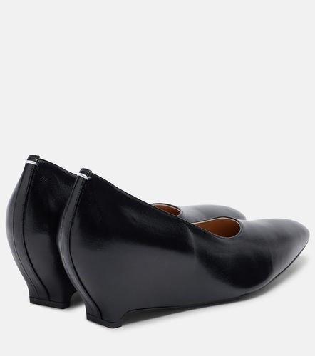 Escarpins compensés en cuir - Maison Margiela - Modalova