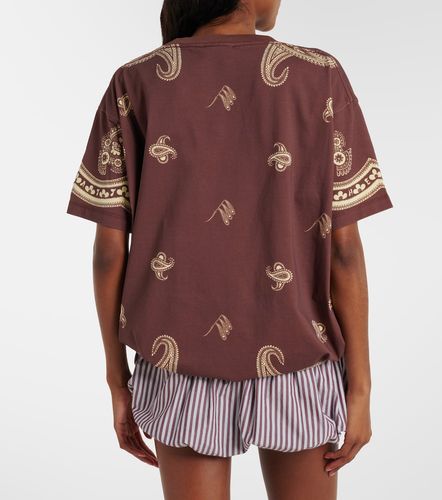 T-shirt oversize en coton à imprimé - The Attico - Modalova