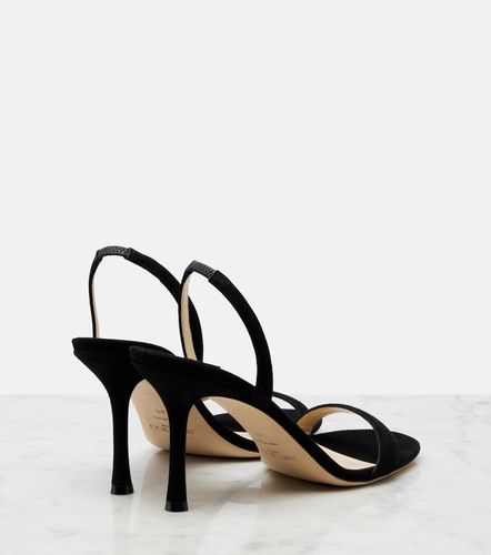 Sandales slingback Jenn en daim - Jimmy Choo - Modalova