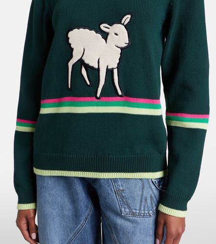 Pull en coton à broderie - JW Anderson - Modalova
