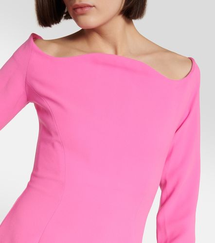 Mônot Robe longue à encolure bardot - Monot - Modalova