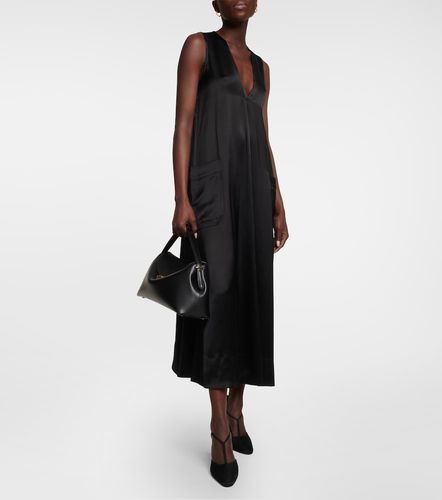 Toteme Robe midi en satin - Toteme - Modalova