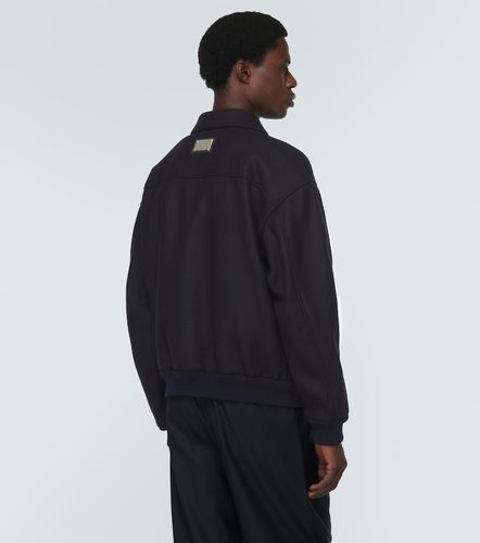 Bomber en laine mélangée - Dolce&Gabbana - Modalova