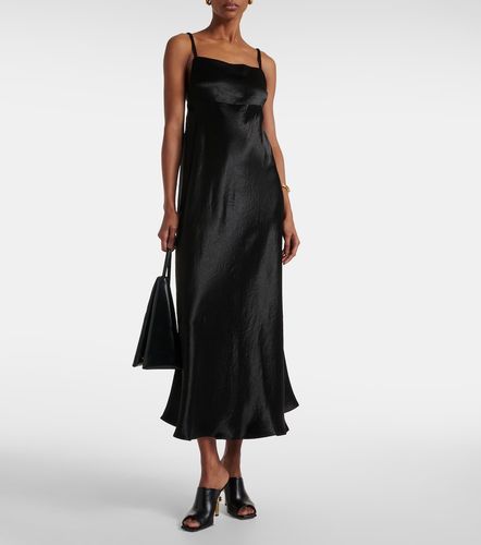 Robe longue Leisure Baden en satin - Max Mara - Modalova
