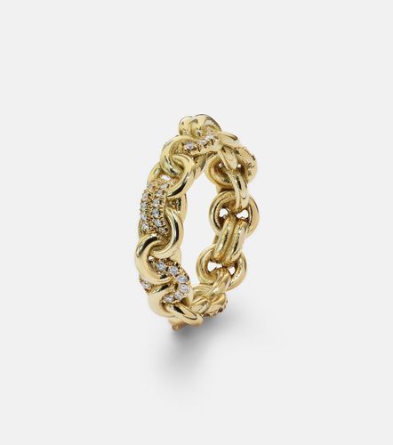 Bague Fused Serpens Medium en or 18 ct et diamants - Spinelli Kilcollin - Modalova
