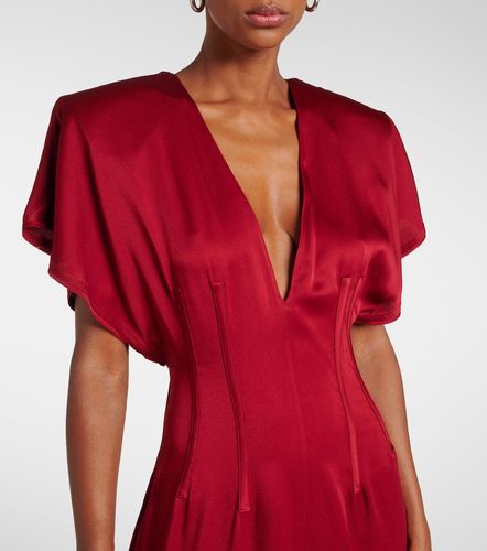 Stella McCartney Robe midi en satin - Stella McCartney - Modalova