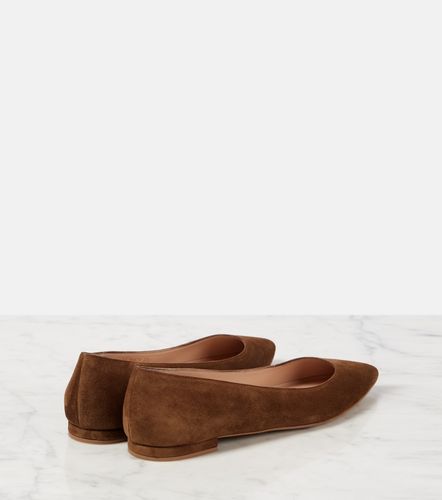 Ballerines Gianvito en daim - Gianvito Rossi - Modalova
