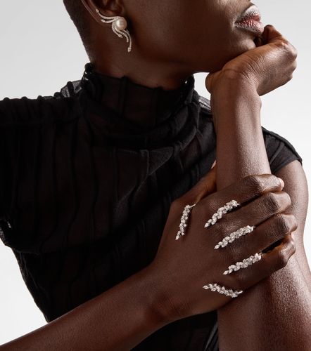 Bague Y-Conic en or blanc 18 ct et diamants - Yeprem - Modalova