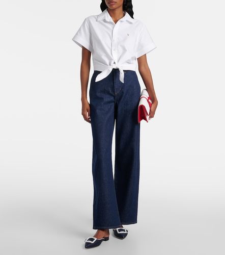 Chemise raccourcie en coton - Polo Ralph Lauren - Modalova