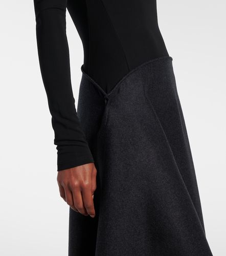 Robe midi asymétrique - Victoria Beckham - Modalova